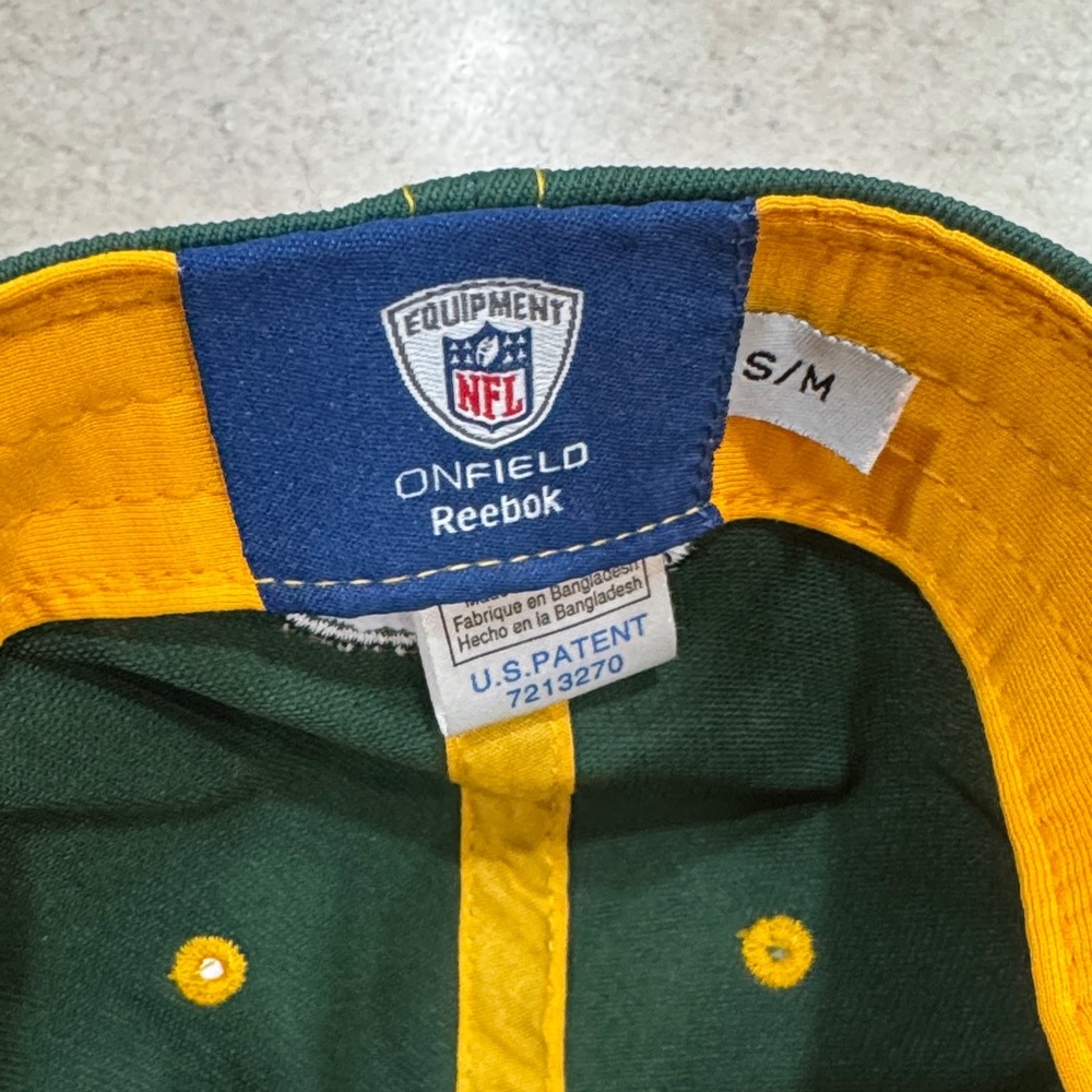 Reebok Green Bay Packers NFL Cap - Picture 2 of 6